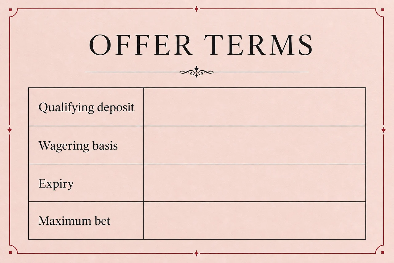 A luxurious minimal fine-print editorial sheet, pale rose paper and black type, close-up flat layout